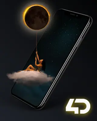 4D Live Wallpaper 4K/3D/HD android App screenshot 1